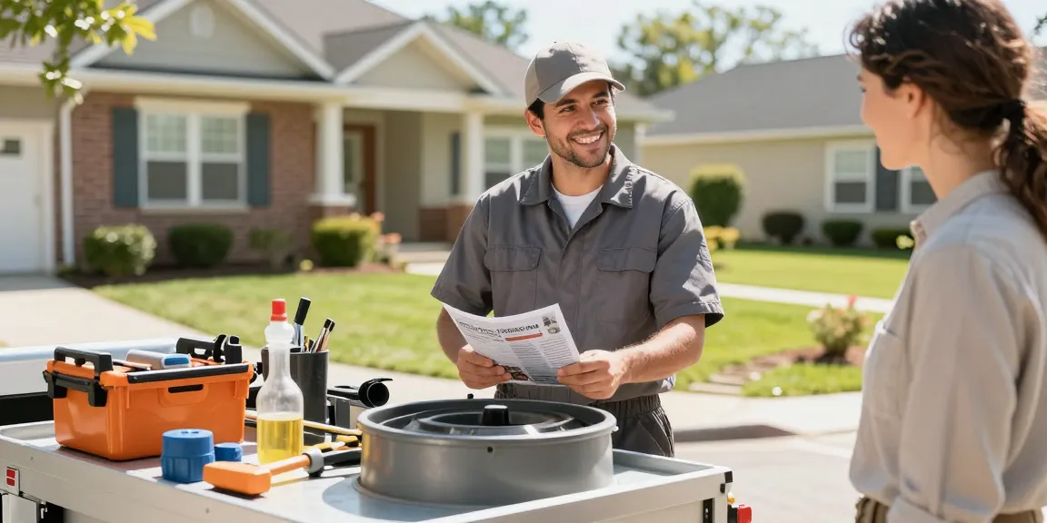 Trusted septic service by licensed professional at local home.