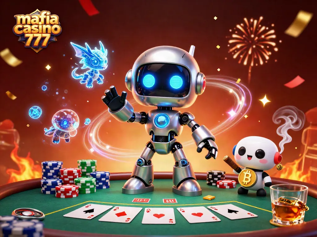 Mafia casino 777 inviting players to enjoy an immersive gaming experience with dynamic casino elements.